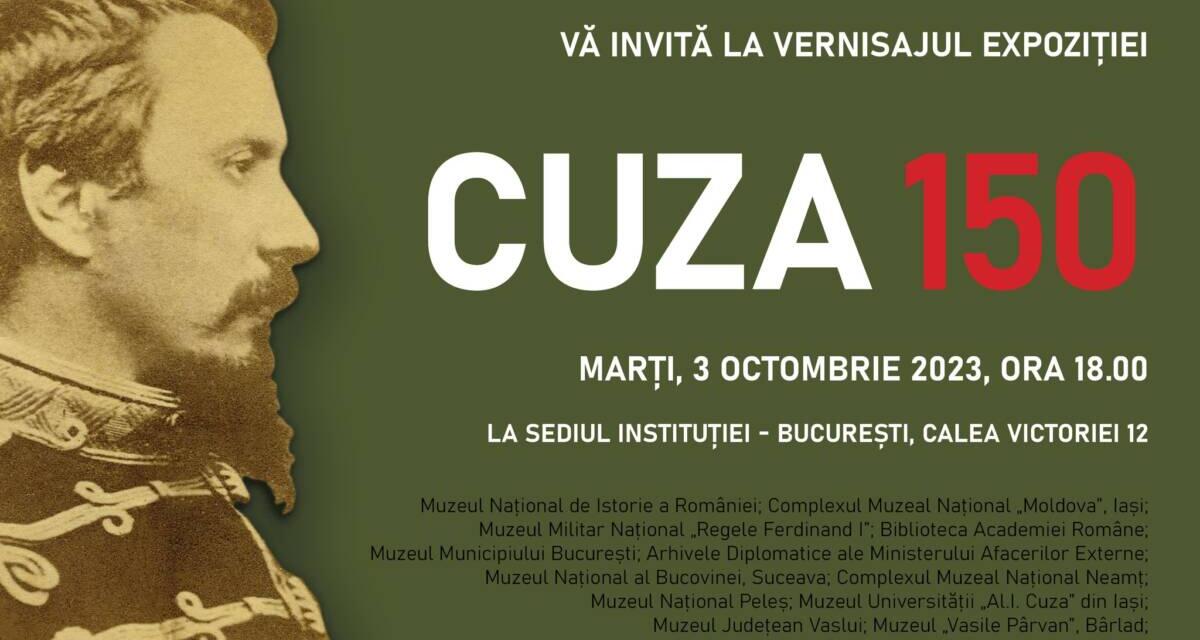Deschiderea expoziției „Cuza 150”, la Muzeul Național de Istorie a României