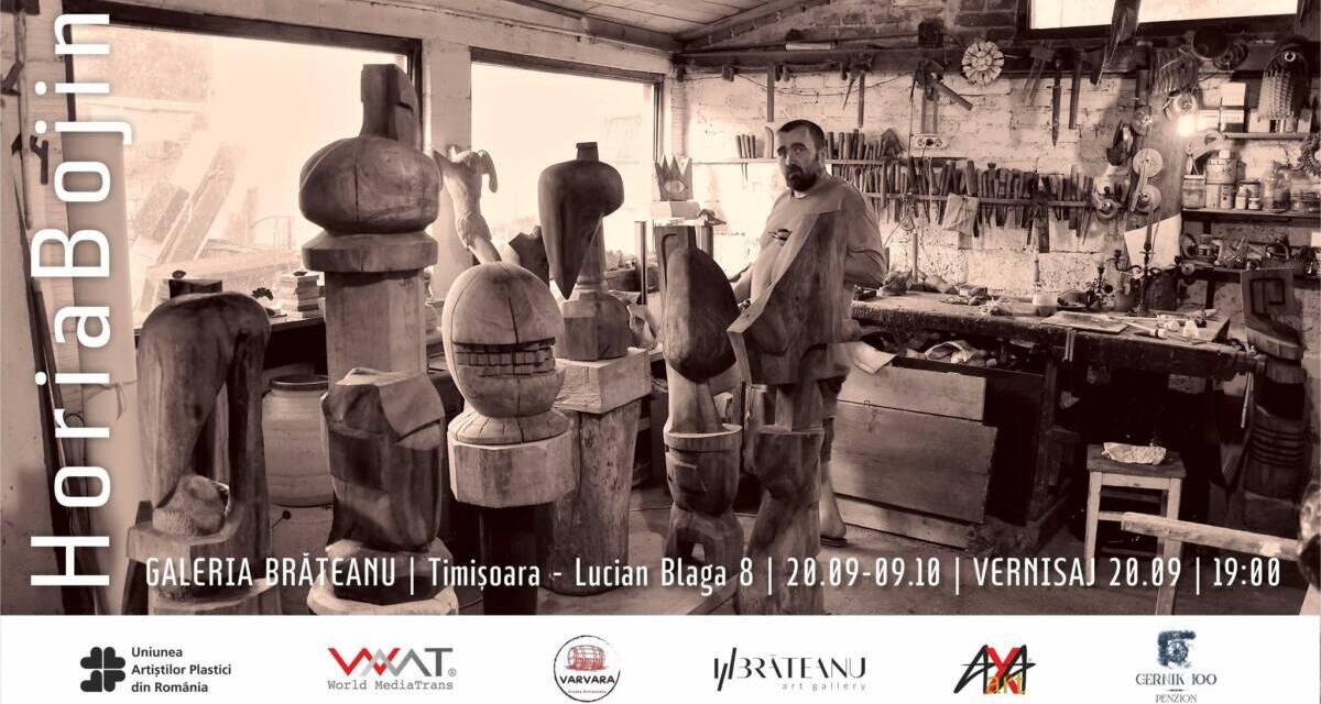 Expoziție de desen şi sculptură Horia Bojin @ Galeria Brăteanu, Timișoara