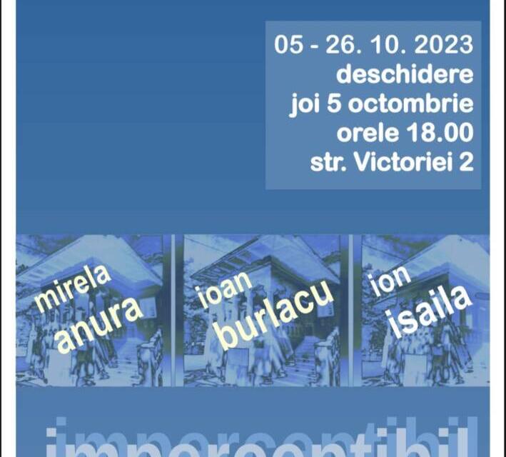 Expoziție Mirela Anura, Ioan Burlacu și Ion Isaila „Imperceptibil” @ Muzeul Național „Constantin Brâncuși”, Târgu Jiu