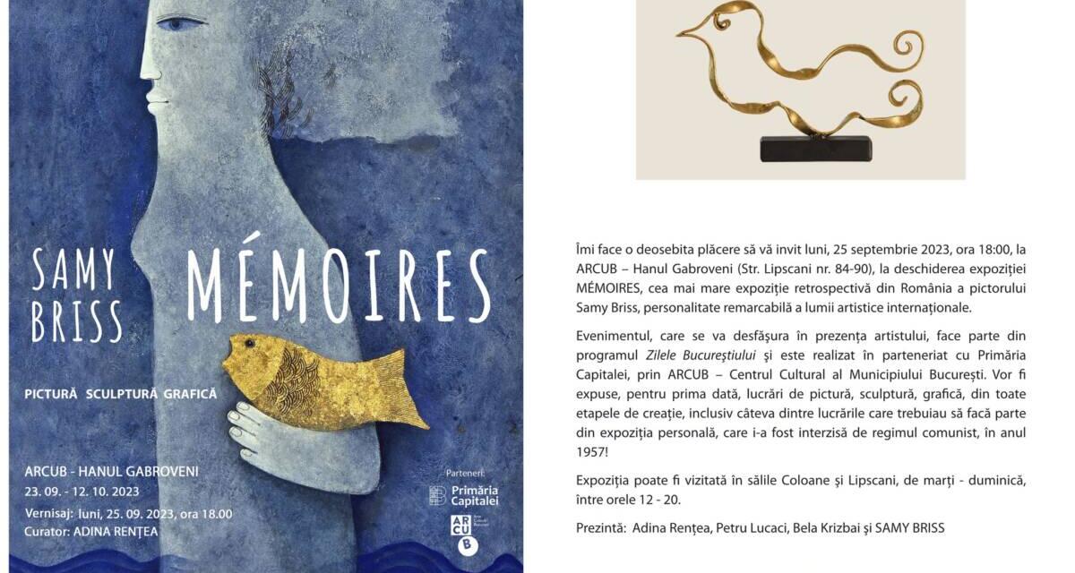 Expoziție Samy Briss „Mémoires” @ ARCUB – Hanul Gabroveni, București