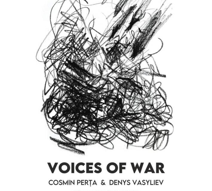 Instalație audio imersivă „Voices of war” Cosmin Perța & Denys Vasyliev @ ARCUB, Sala Bolților, București