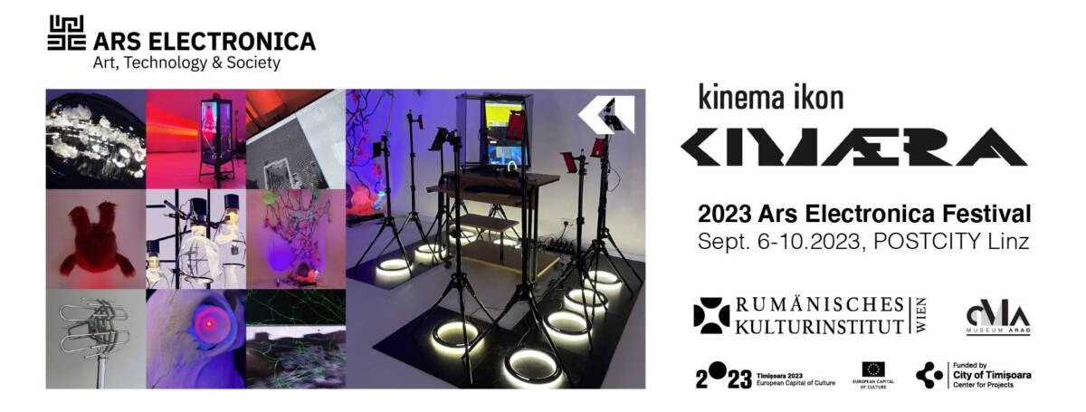 kinema ikon prezintă proiectul kimæra în cadrul Festivalului ARS ELECTRONICA 2023