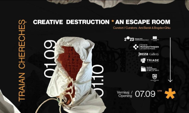 Expoziție Traian Cherecheș „CREATIVE DESTRUCTION* — AN ESCAPE ROOM” @ Cazarma U, Timișoara
