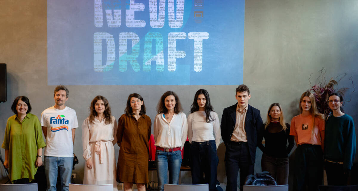Ediția a doua a rezidenței New Draft a ajuns la final