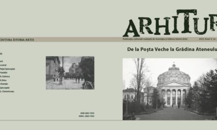 Apariție editorială ArhiTur: De la Poșta Veche la Grădina Ateneului la Editura Istoria Artei