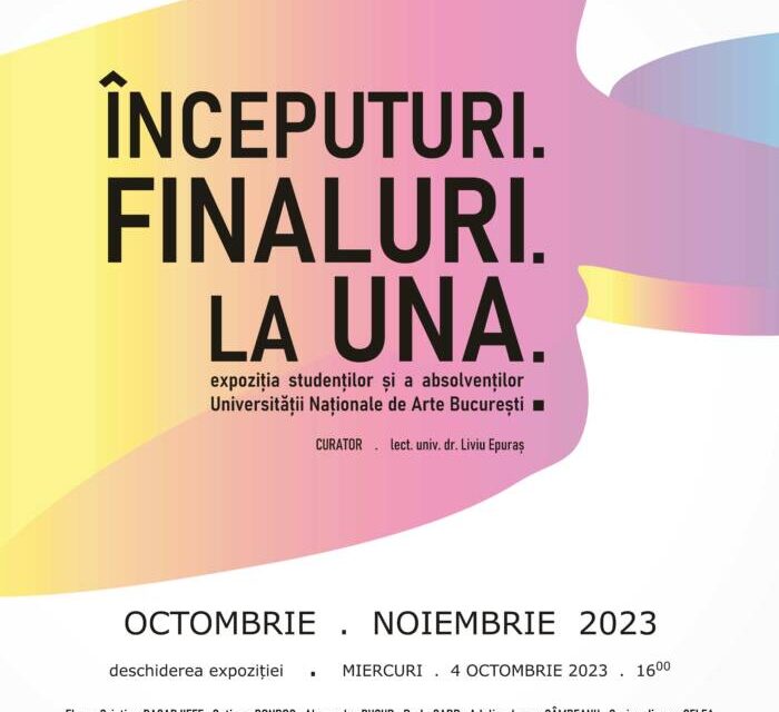 Expoziția „ÎNCEPUTURI. FINALURI. La UNA” de la Muzeul de Artă din Constanța
