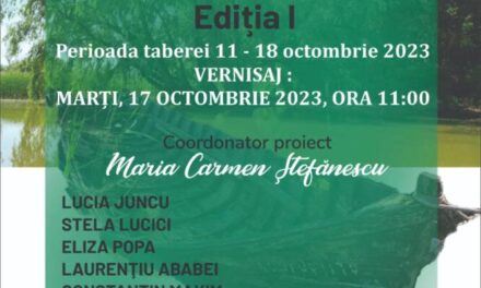 Expoziția Taberei Internaționale de Creație Artistică „Bijuterii arhitercturale dâmbovițene”, Plain Air ediția I @ Casa Aramă din interiorul Curții Domnești din Târgoviște