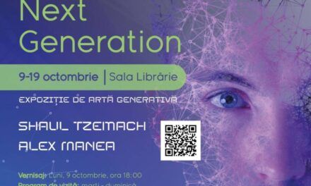 Expoziție de artă generativă în cadrul proiectului NextGeneration @ ARCUB – Centrul Cultural al Municipiului București