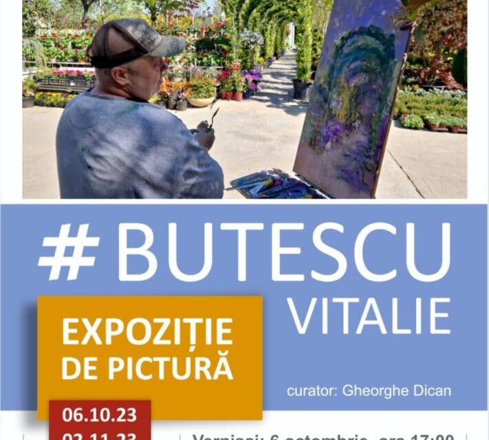 Expoziție de pictură Vitalie Butescu @ Galeriile Cozia 1 și 2 din Râmnicu Vâlcea