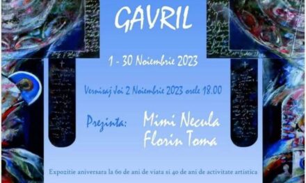 Expoziție Mihai Gavril “Hotarul nevăzut” @ Sala de expoziții “Constantin Brâncuși” a Palatului Parlamentului