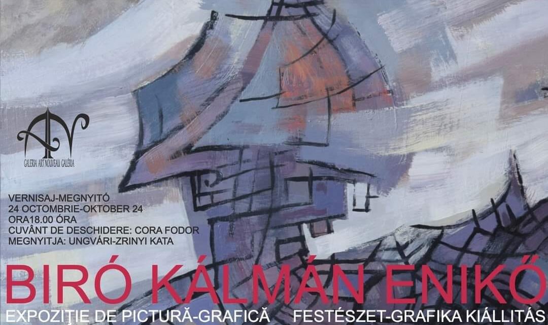 Expoziției de pictură si grafică a artistei Bíró Kálmán Enikő @ Galeria Art Nouveau din Târgu Mureș