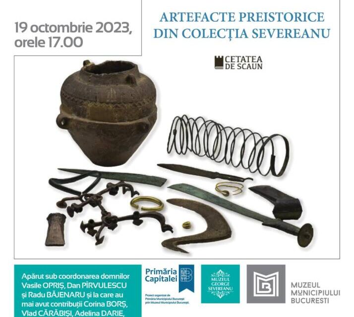 Lansarea volumului „Artefacte preistorice din Colecția Severeanu”, la Muzeul George Severeanu, București