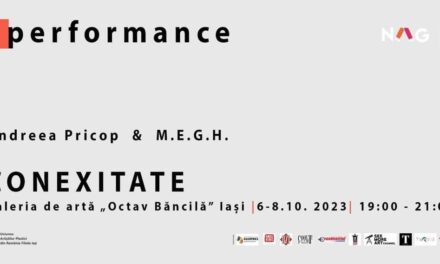 Performance-ul „Conexitate”- Andreea Pricop și M.E.G.H. @ Galeria de artă „Octav Băncilă” Iași