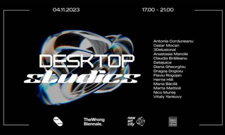 Expoziția „Desktop Studies” @ CAV – multimedia center, București