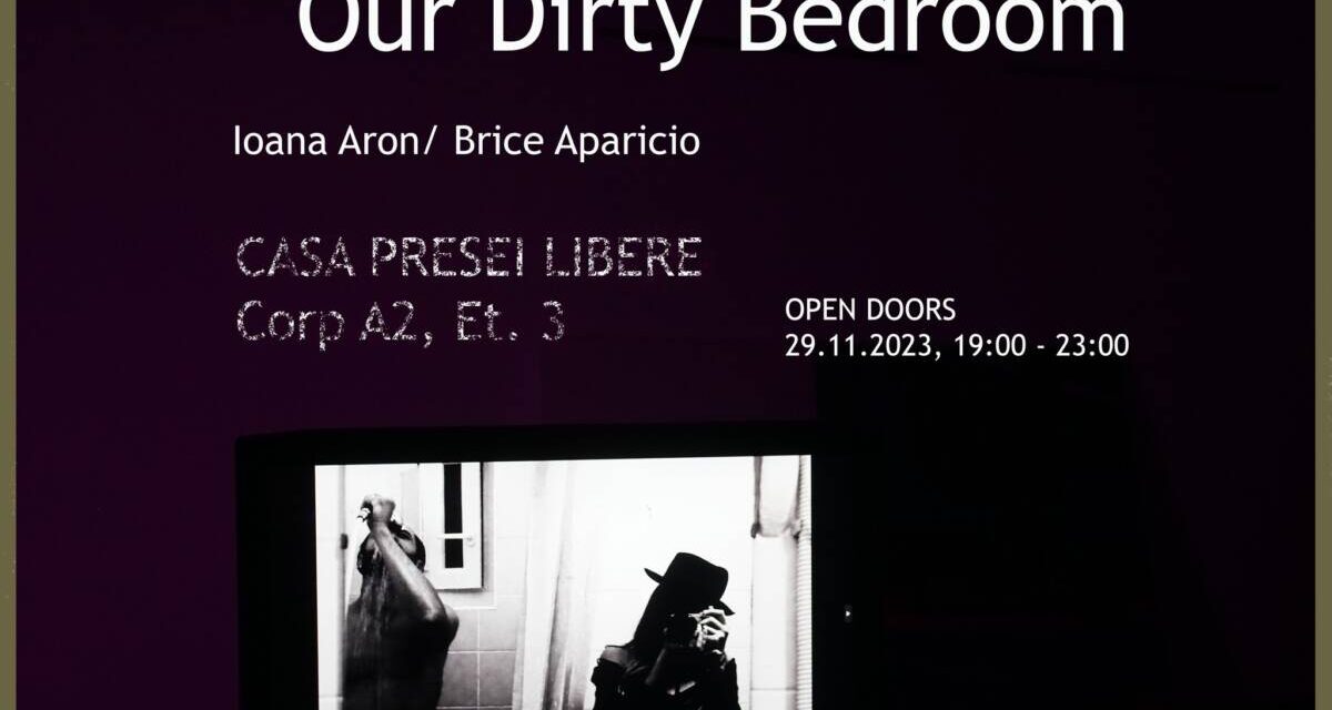 Expoziție Ioana Aron/ Brice Aparicio „Our Dirty Bedroom” @ Casa Presei Libere, București