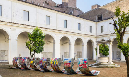 Expoziție Luminița Țăranu „Columna mutãtio – LA SPIRALE” @ Museo Nazionale Romano – Terme di Diocleziano din Roma