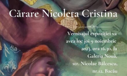 Expoziție Nicoleta Cristina Cărare „Boudoir” @ Galeriile Frunzetti, din Bacău