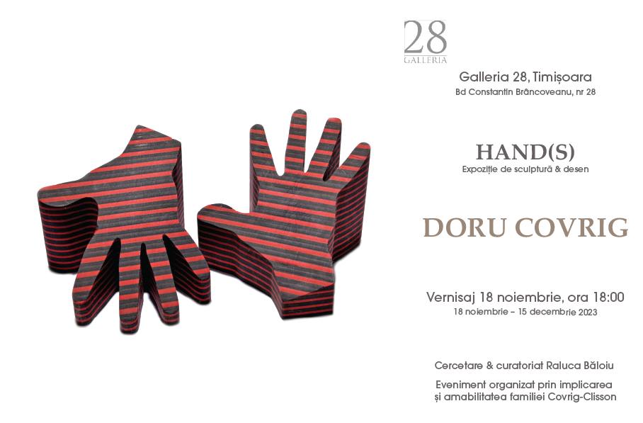 Expoziție personală DORU COVRIG – sculptură mică și desene – la un an de la dispariția artistului @ Galleria 28, Timișoara