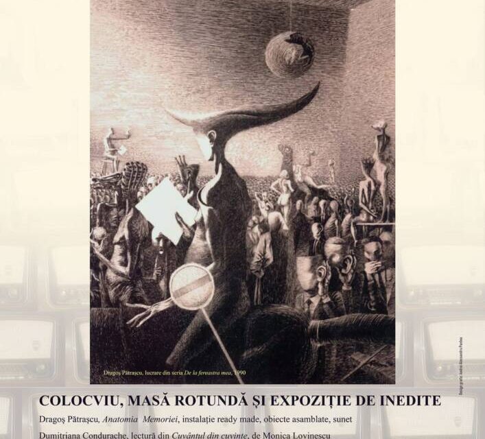 Expoziție Dragoș Pătrașcu „Anatomia memoriei” în incinta Bibliotecii Academiei Române, Filiala Iași