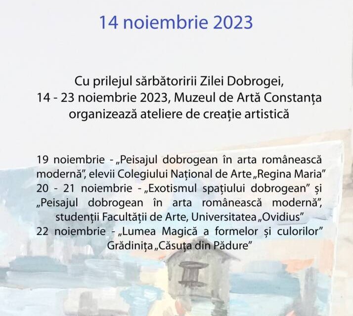 Zilele Dobrogei sărbătorite la Muzeul de Artă Constanța