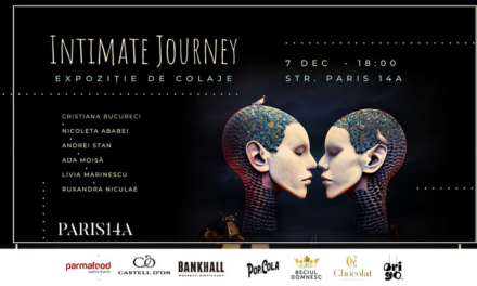 Expoziția de colaje analog sau digitale, ilustrații digitale și fotomontaje de artă contemporană Intimate Journey