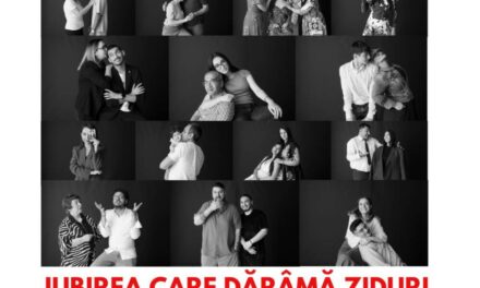 Expoziție Alex Gâlmeanu „Iubirea care dărâmă ziduri” în Foaierul Media al Teatrului Național ”I.L.Caragiale”