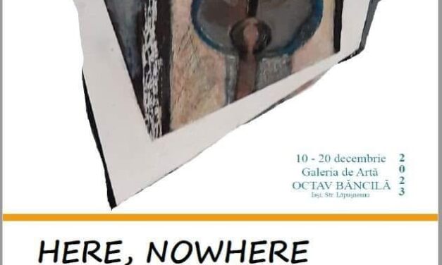 Expoziție Anișoara Munteanu „Here, Nowhere” @ Galeria de artă Octav Băncilă, Iaşi