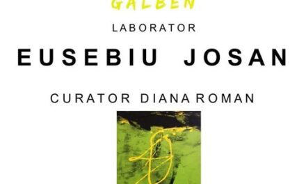 Expoziție Eusebiu Josan „Verde, negru, galben” @ Galeria Calea Victoriei, București