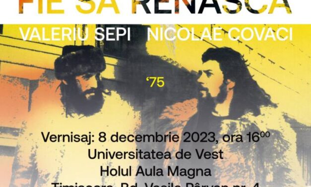 Nicolae Covaci și Valeriu Sepi „Fie să renască” @ Facultatea de Arte si Design Timișoara – UVT