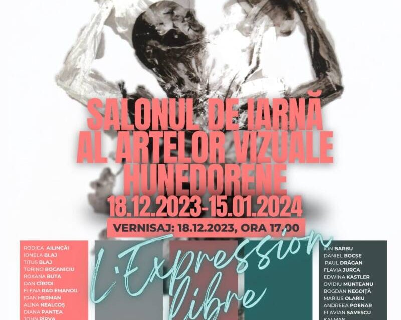 Salonul artelor vizuale hunedorene „LˈExpression libre” @ Galeria Națională de Artă „FORMA”, Deva