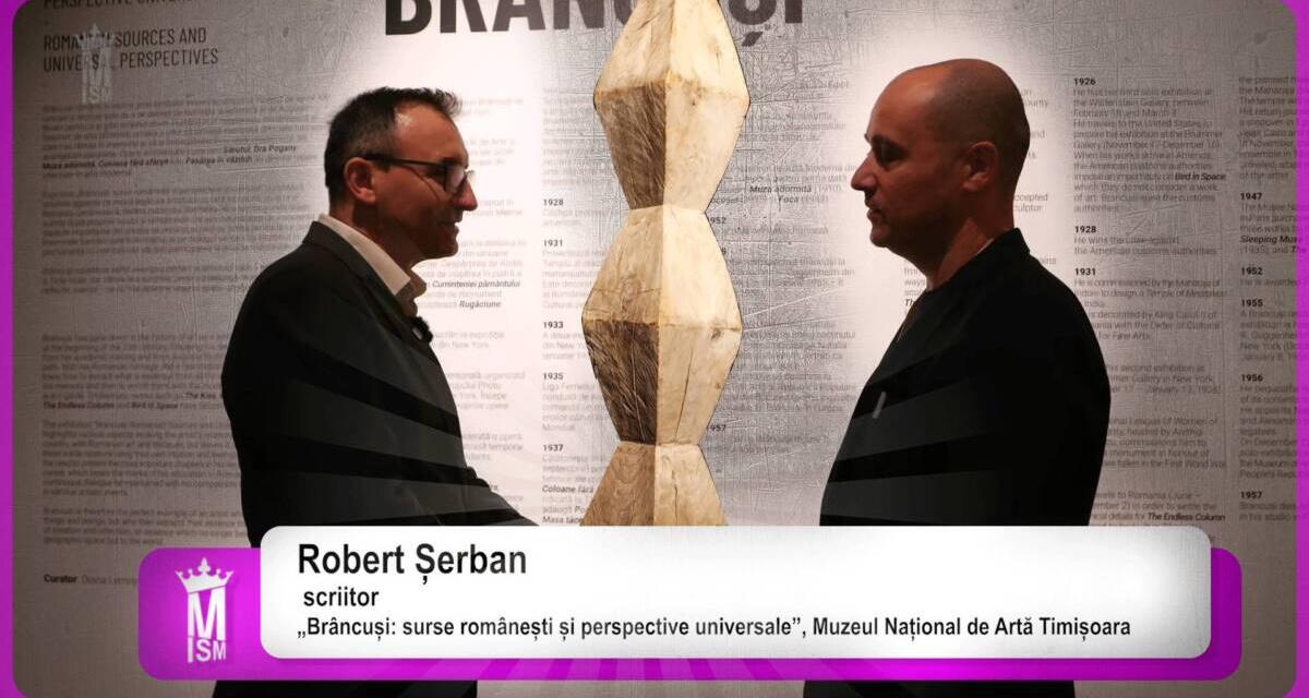 Timișoara 2023: „Brâncuși văzut de …” Robert Șerban