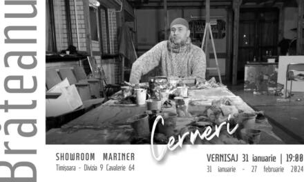 Expoziție de pictură Costin Brăteanu „Cerneri” @ Showroom Mariner Timișoara