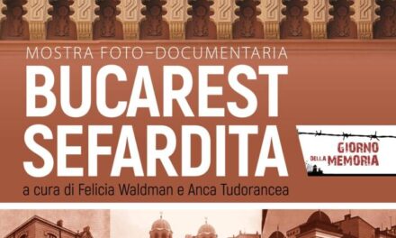 Expoziţia foto–documentară „Bucureştiul sefard” realizată de Felicia Waldman şi Anca Tudorancea la Galeria Institutului Român de Cultură şi Cercetare Umanistică de la Veneţia