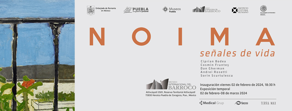 NOIMA Señales de Vida @ Museo Internacional del Barroco din Puebla, Mexic