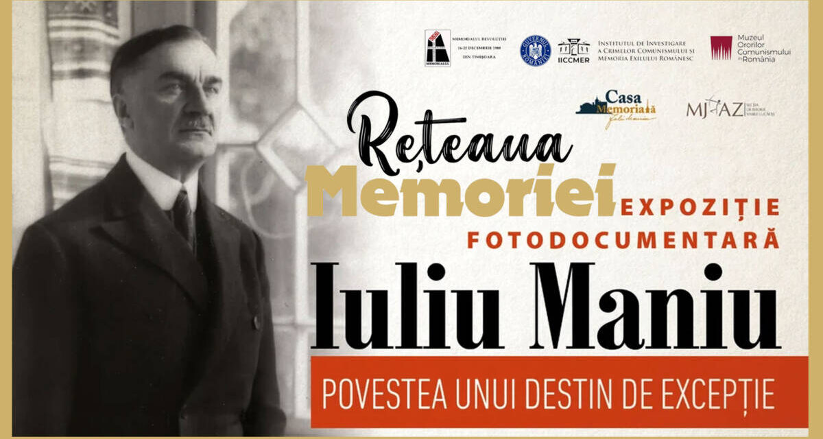 Despre expoziția „Iuliu Maniu, povestea unui destin de excepție” cu Pr. Cristian Borz, Dr. Marin Pop
