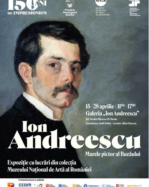 Expoziția „150 ani de Impresionism. Ion Andreescu – marele pictor al Buzăului” @ Galeria de Artă „Ion Andreescu” din Buzău