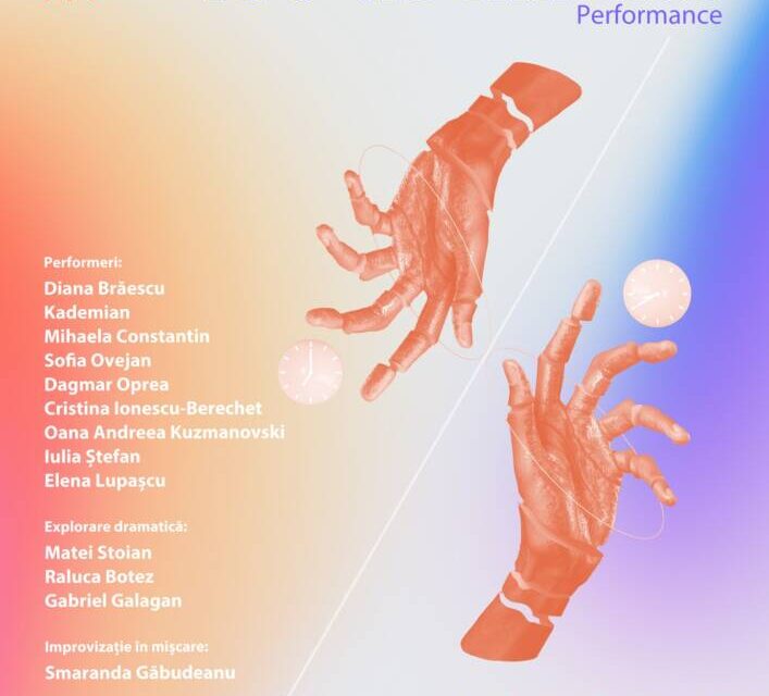 Instalație performativă „100 de minute” @ Curtea Space Gallery, București
