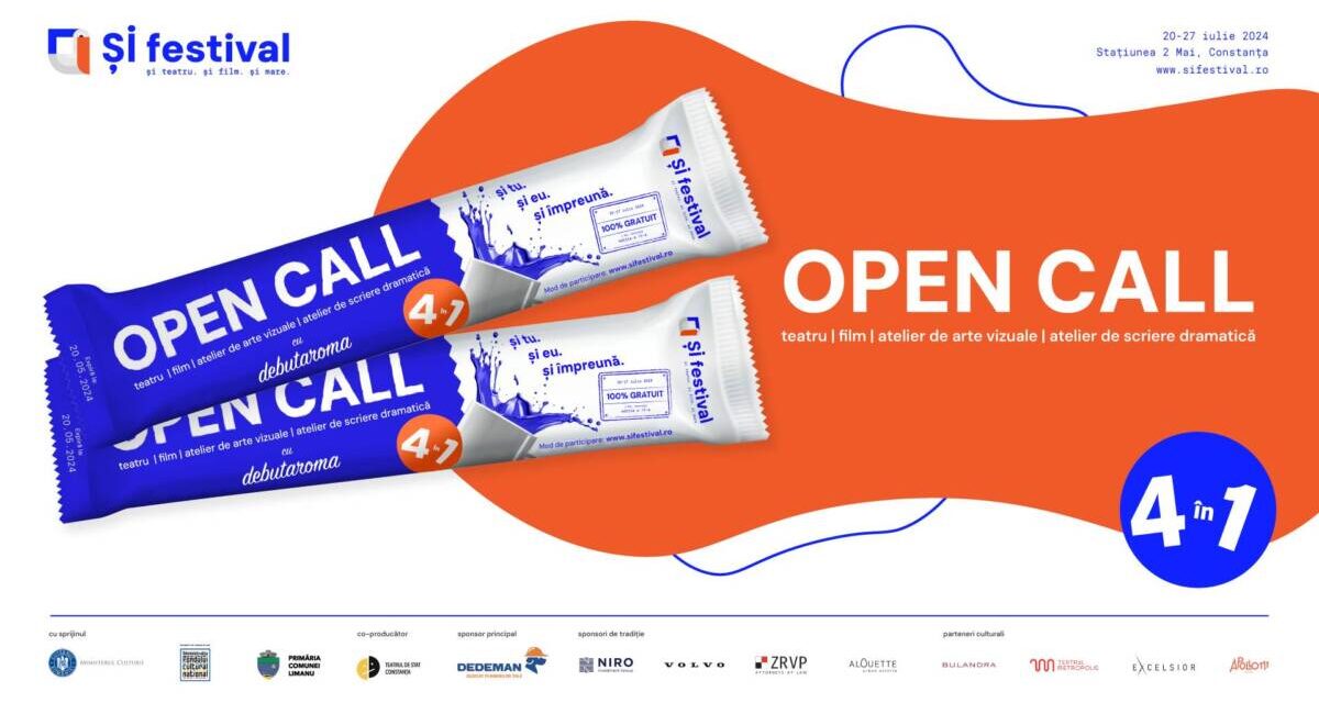 ȘI festival | OPEN CALL 4în1 pentru tineri creatori de teatru, film și arte vizuale