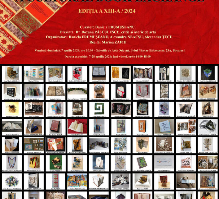„VESTUL ȊNTÂLNEŞTE ESTUL – Un schimb cultural de carte”, Ediţia a XIII-a, 2024 @ Galeria Orizont din București