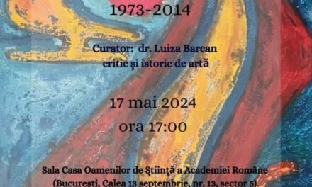 Expoziție retrospectivă de pictură și gravură Constantin Udroiu „Culorile memoriei” la Sala Casa Oamenilor de Știință a Academiei Române