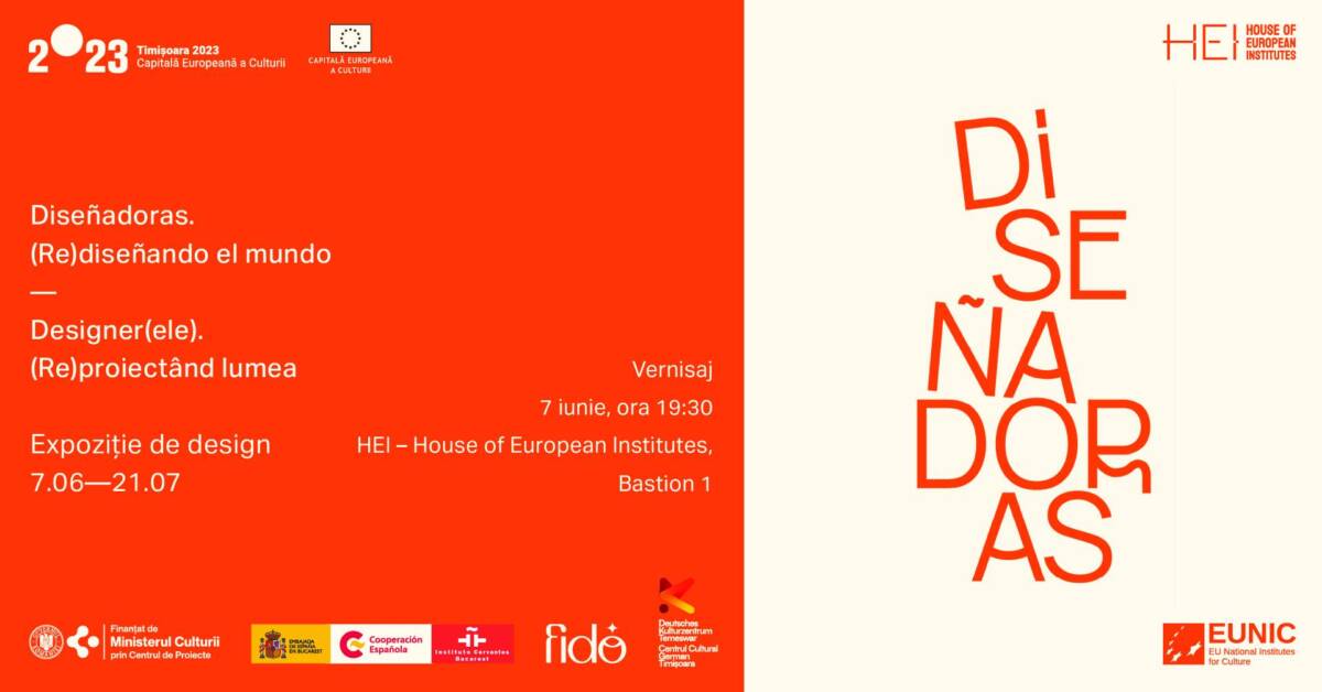 HEI – House of European Institutes se redeschide la Timișoara cu o expoziție de celebrare a designului prietenos cu natura