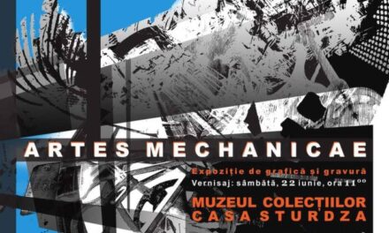 Expoziția de grafică și gravură Răzvan Dragoș „Artes mechanicae“ la Muzeul Colecțiilor Casa Sturza, Bârlad