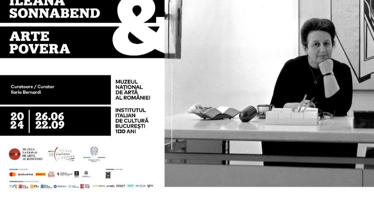 Expoziție „Ileana Sonnabend și Arte Povera” @ Muzeul Național de Artă al României