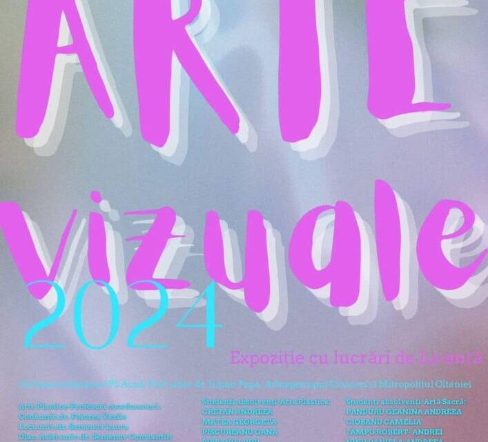 Expoziția „Arte Vizuale promoția 2024” @ Galerie Arta 1 a UAP Craiova