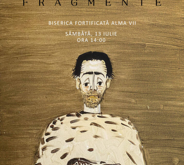 Expoziția „Fragmente”, a artiștilor Sorin Ilfoveanu și Adrian Ilfoveanu în biserica fortificată din Alma Vii