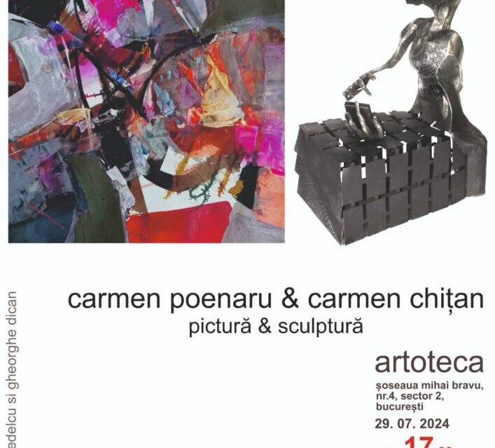 Expoziție Carmen Poenaru & Carmen Chițan @ Galeria ARTOTECA BMB