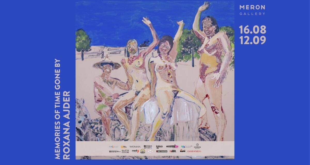 Artista Roxana Ajder explorează nostalgia verilor trecute în noua sa expoziție „Memories of Time Gone By” de la Meron Gallery, Cluj-Napoca