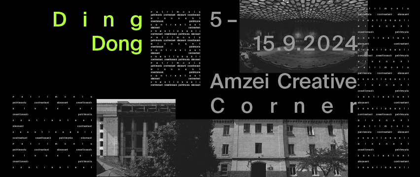 Expoziția „Ding Dong” la Amzei Creative Corner, București