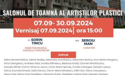 51 de artiști români și străini expun la Castelul Corvinilor în cadrul Salonului de Toamnă organizat de Asociația Fain Art