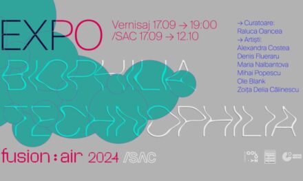 Expoziția Fusion:AIR 2024 Biophilia -Technophilia la Spațiul de Artă Contemporană /SAC din București